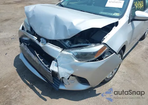 2016 Toyota Corolla Le from USA, damaged, VIN 5YFBURHE9GP414816
